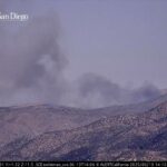 Wind-driven Ranch fire in Apple Valley...