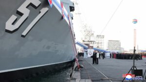 North Korea refloats destroyer that capsized...