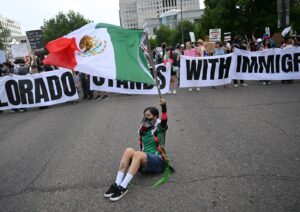 Denver protesters decry ICE enforcement; police...