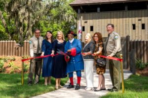 Replica 1738 fort in Florida a...