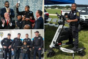 Trump honored honorary Secret Service Agents...