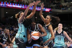 Longtime Sky scoring star Allie Quigley...
