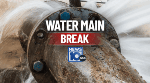 Crews working to repair water main...